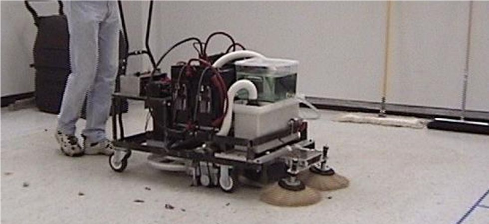 iRobot industrial cleaning robot