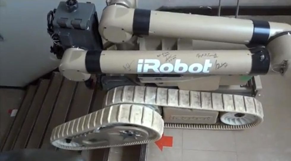 irobot packbot signed at fukushima daiichi nuclear power plant