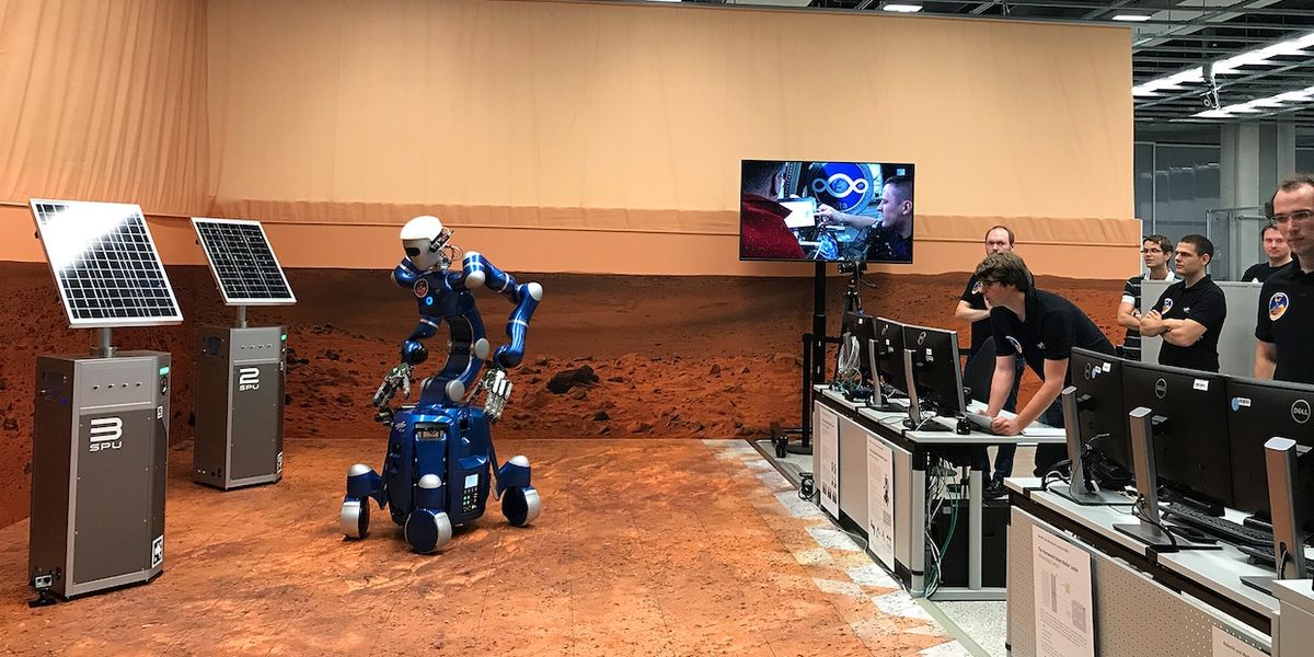 ISS Astronauts Operating Remote Robots Show Future of Planetary Exploration