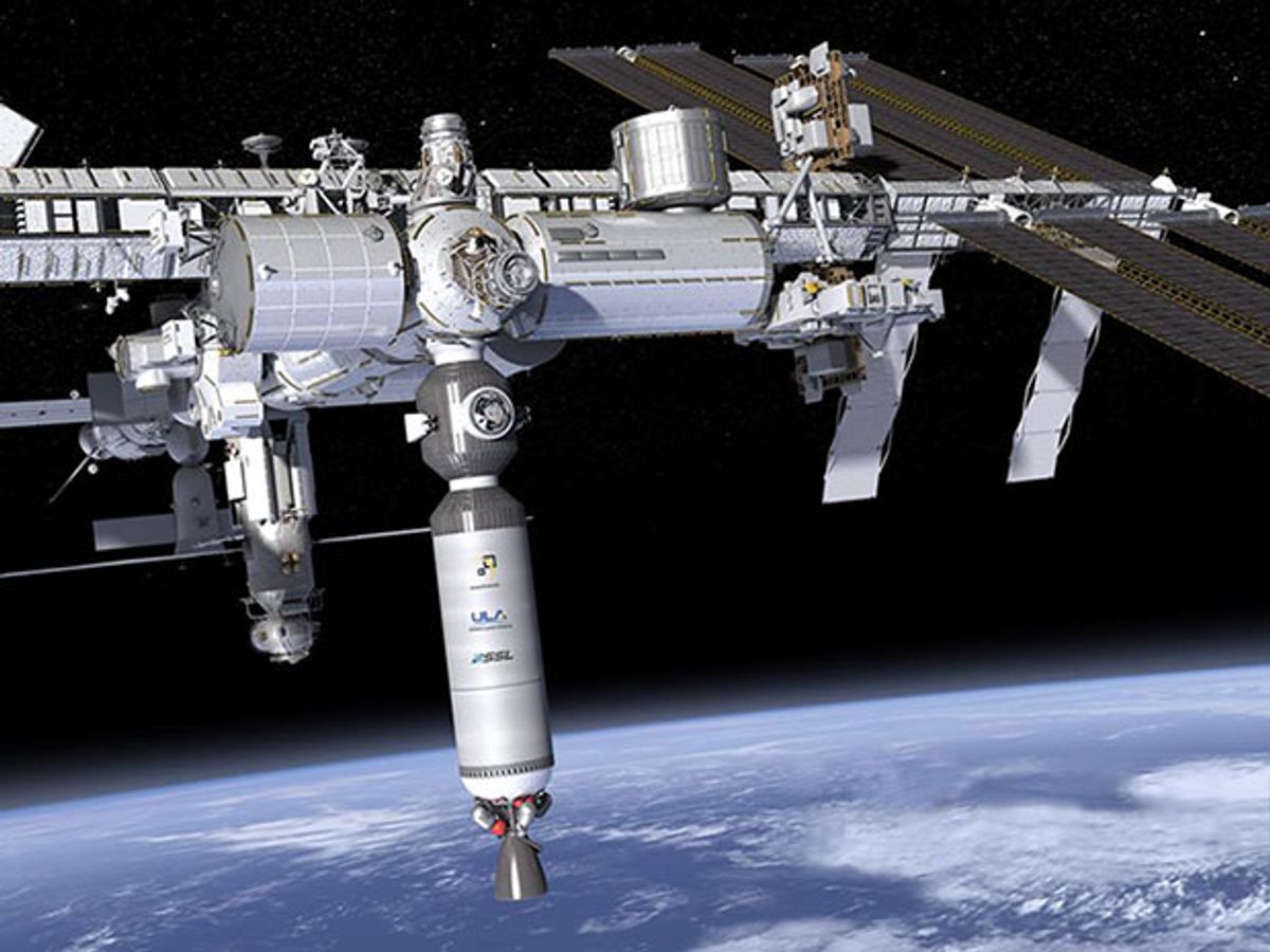 Ixion docked with ISS