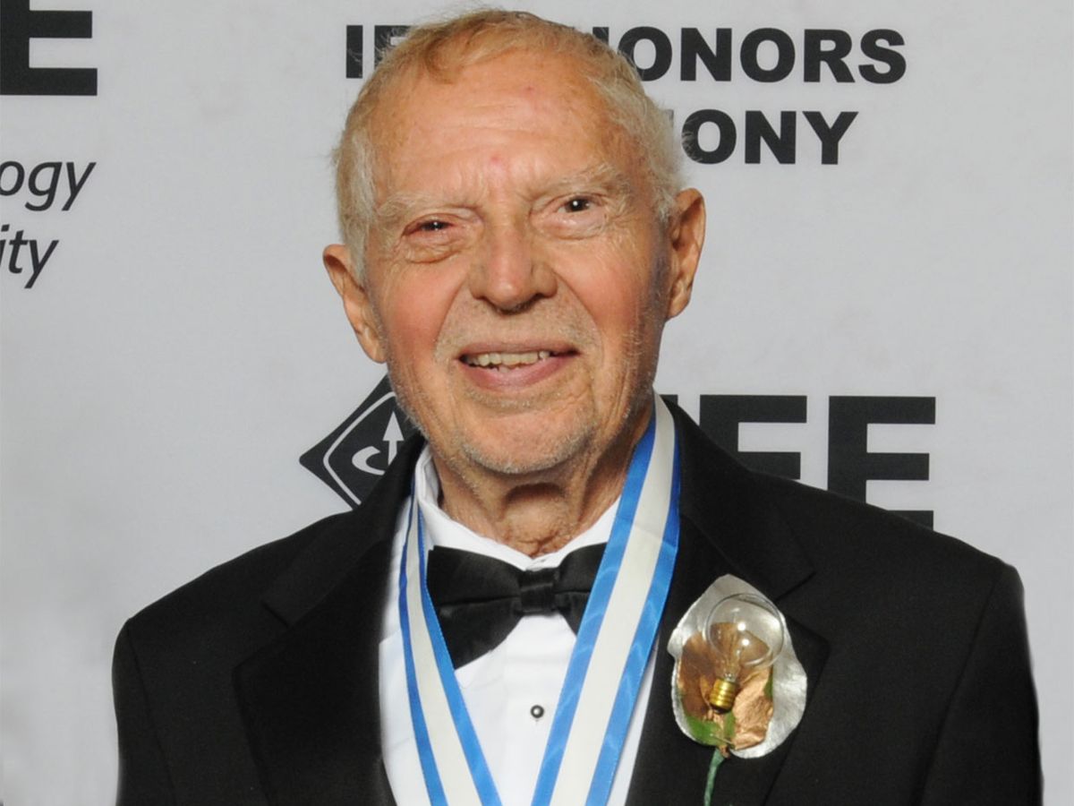 James J. Spilker, Jr. at the 2015 IEEE Honors Ceremony, where he received the IEEE Edison Medal.