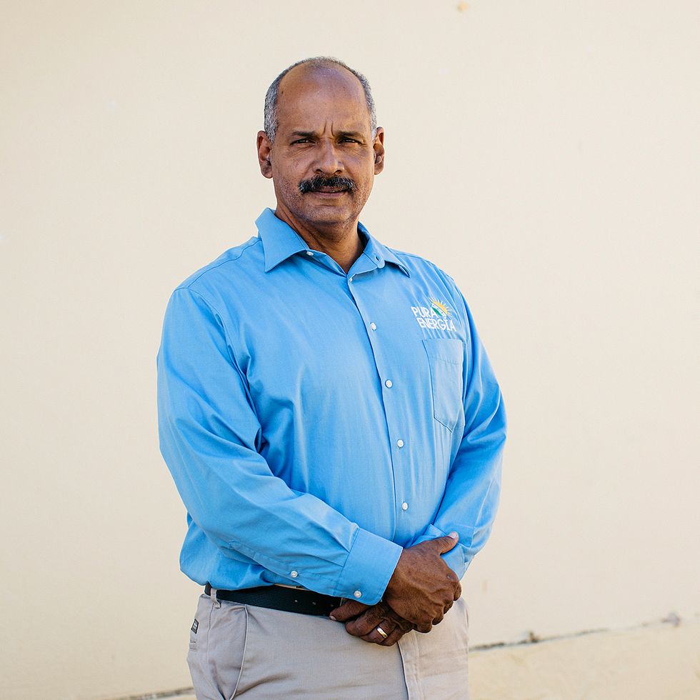 Jose Garcia, president of solar installer Pura Energia.
