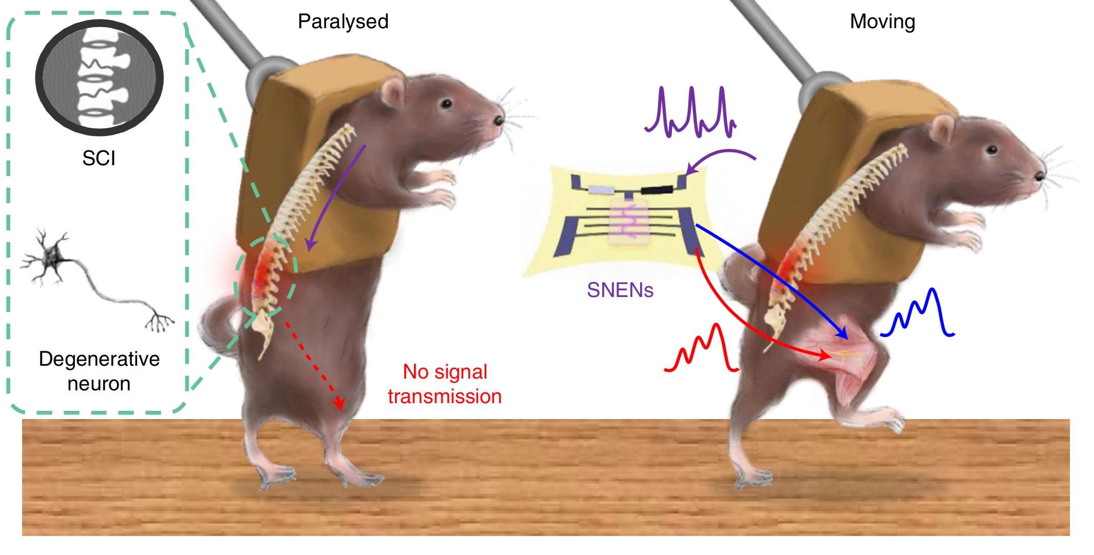 Stretchable Artificial Nerves Help Restore Motion in Mice - IEEE Spectrum