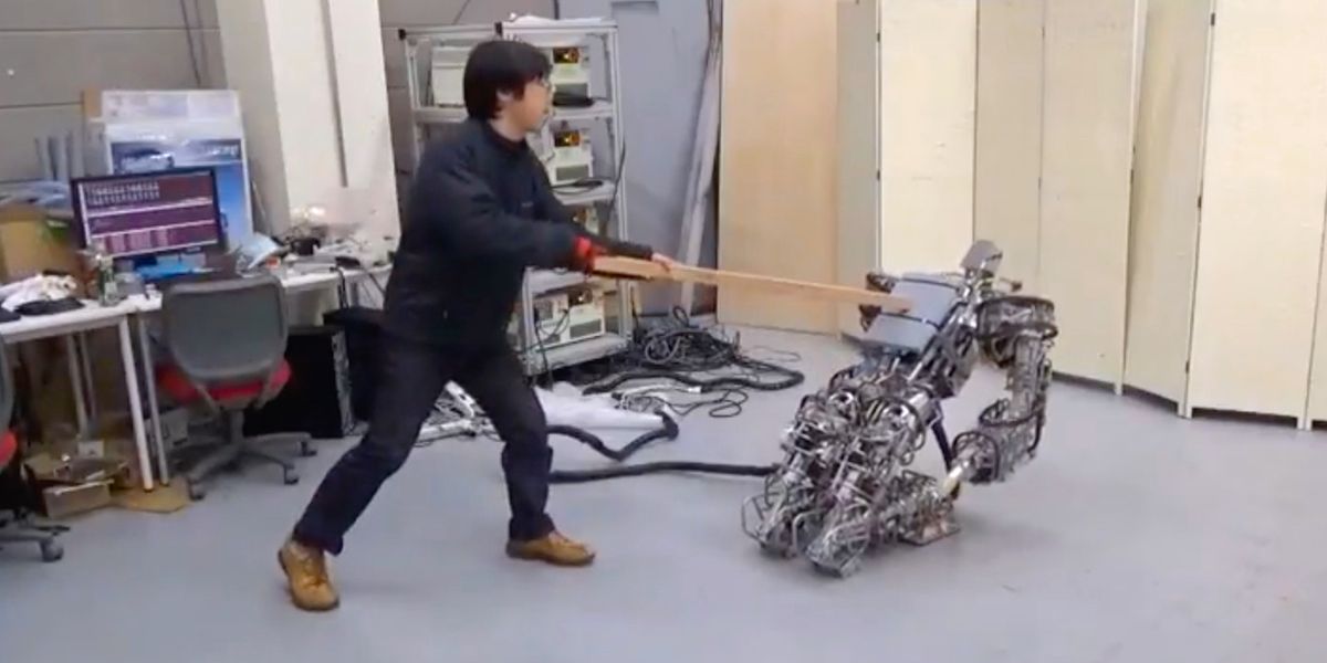Life-Size Humanoid Robot Is Designed to Fall Over (and Over and Over)