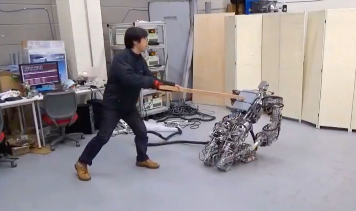 Life-Size Humanoid Robot Is Designed to Fall Over (And Over and Over)