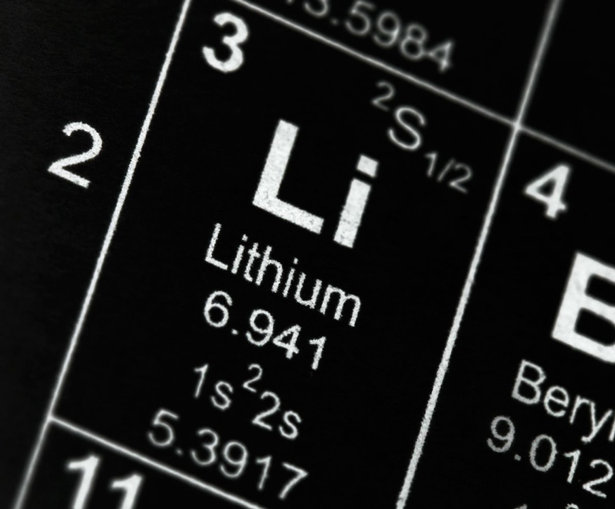 Lithium element