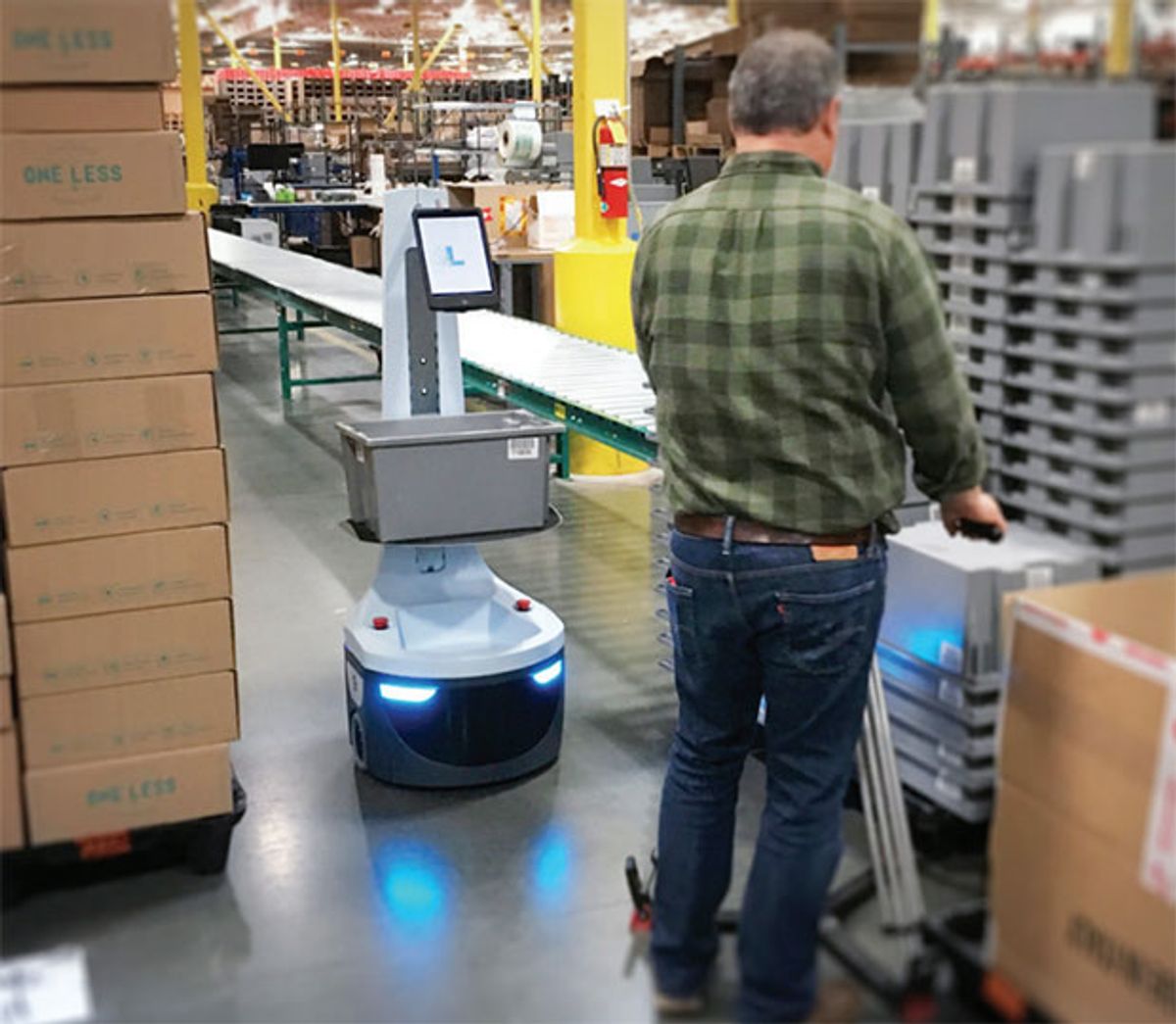 Locus Robotics warehouse robot