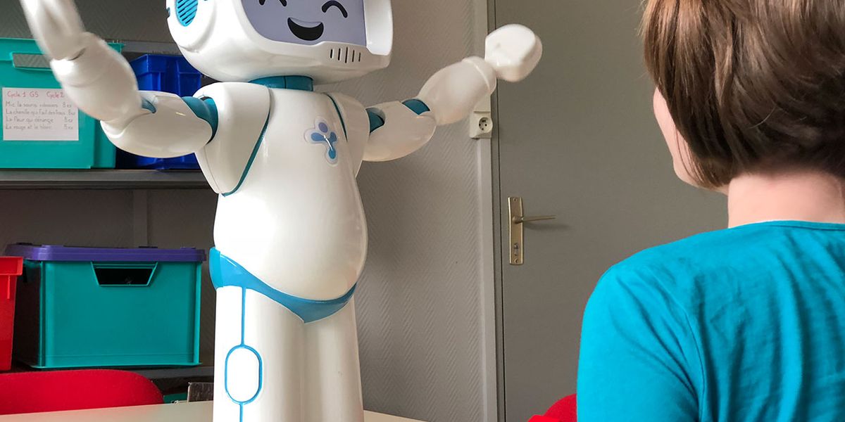 Therapy Robot Teaches Social Skills to Children With Autism