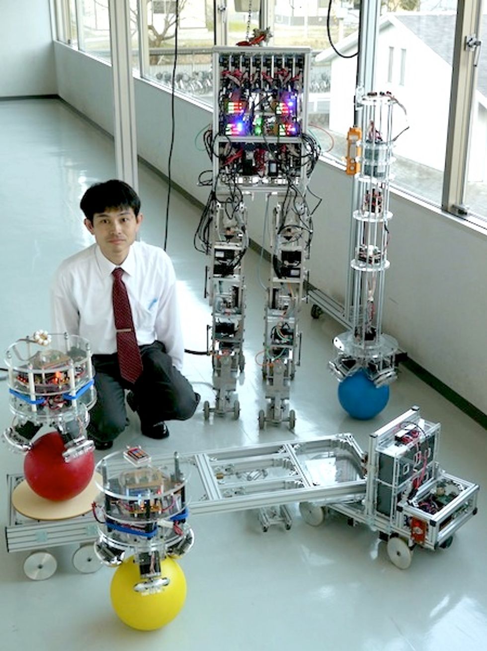 masaaki kumagai and ballip robots