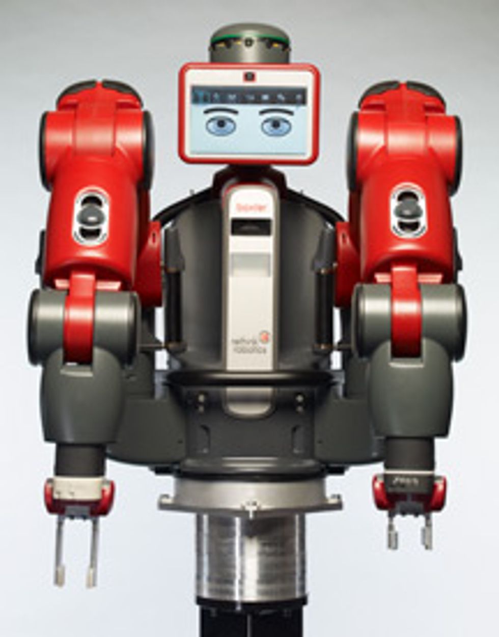 meet baxter: Rethink Robotics has developed a next-generation factory robot that is versatile, easy to program, and costs just US $22 000.\u2029