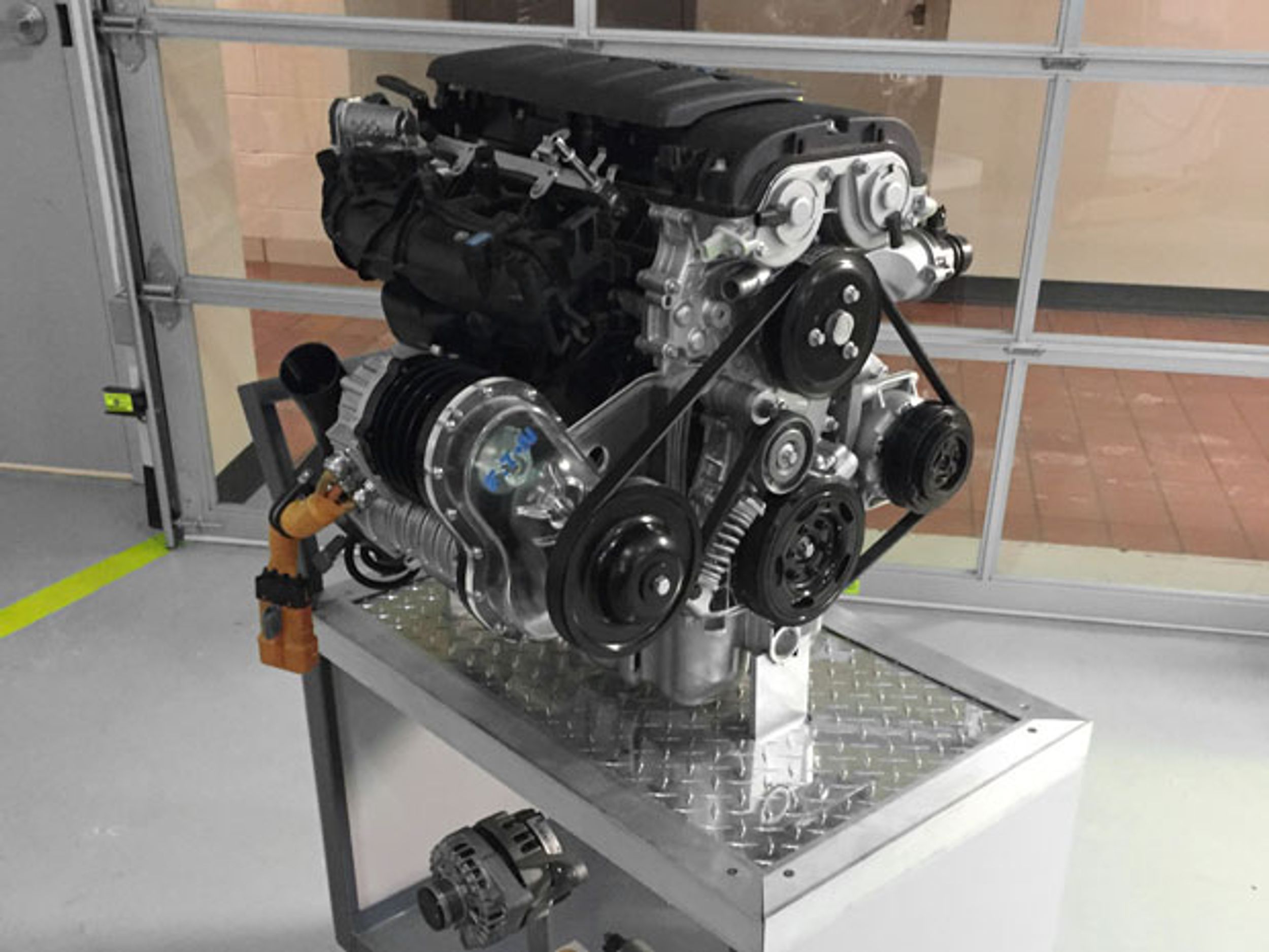 Mild Yet Electric: Eaton’s Electrically Assisted Variable Speed supercharger uses braking energy and engine exhaust to power a mild-hybrid system.