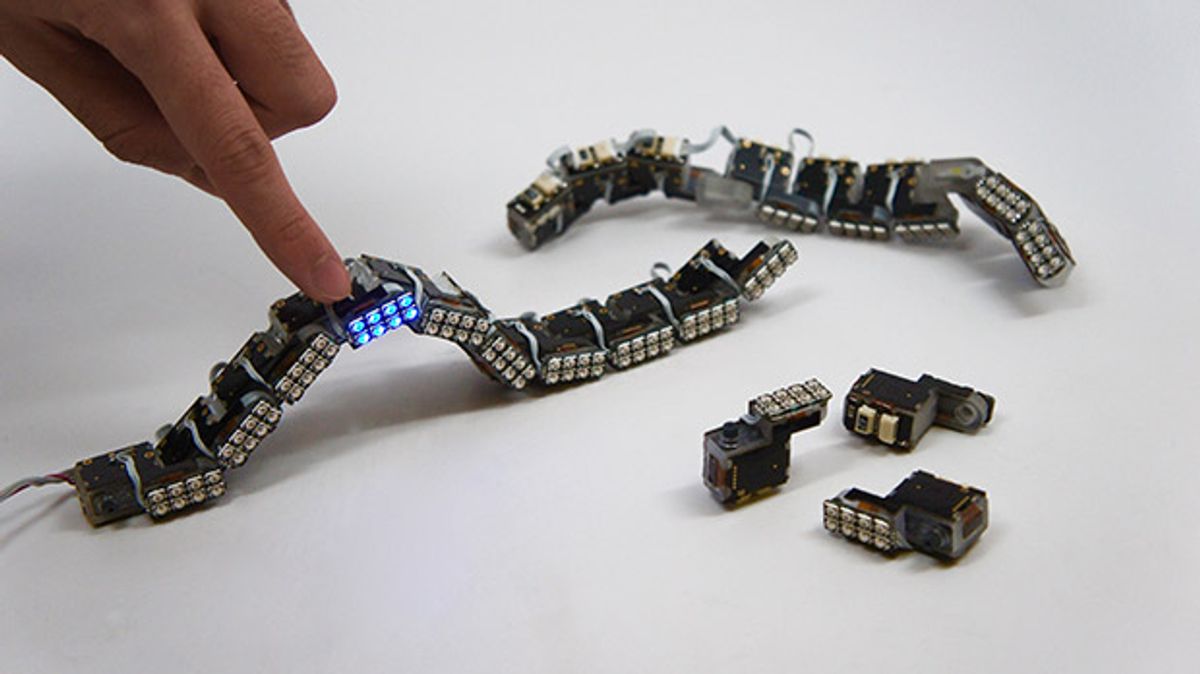 MIT's ChainFORM modular robot