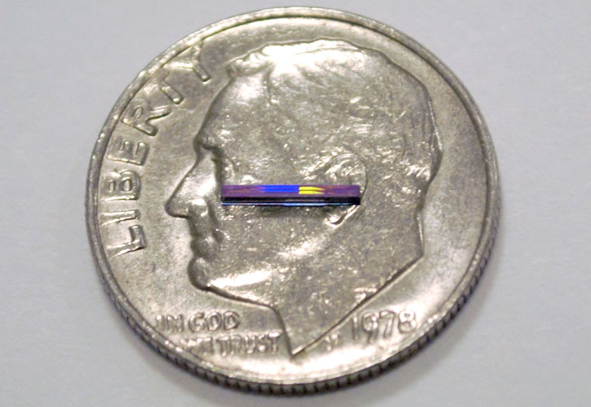 MIT's lidar chip is smaller than a dime