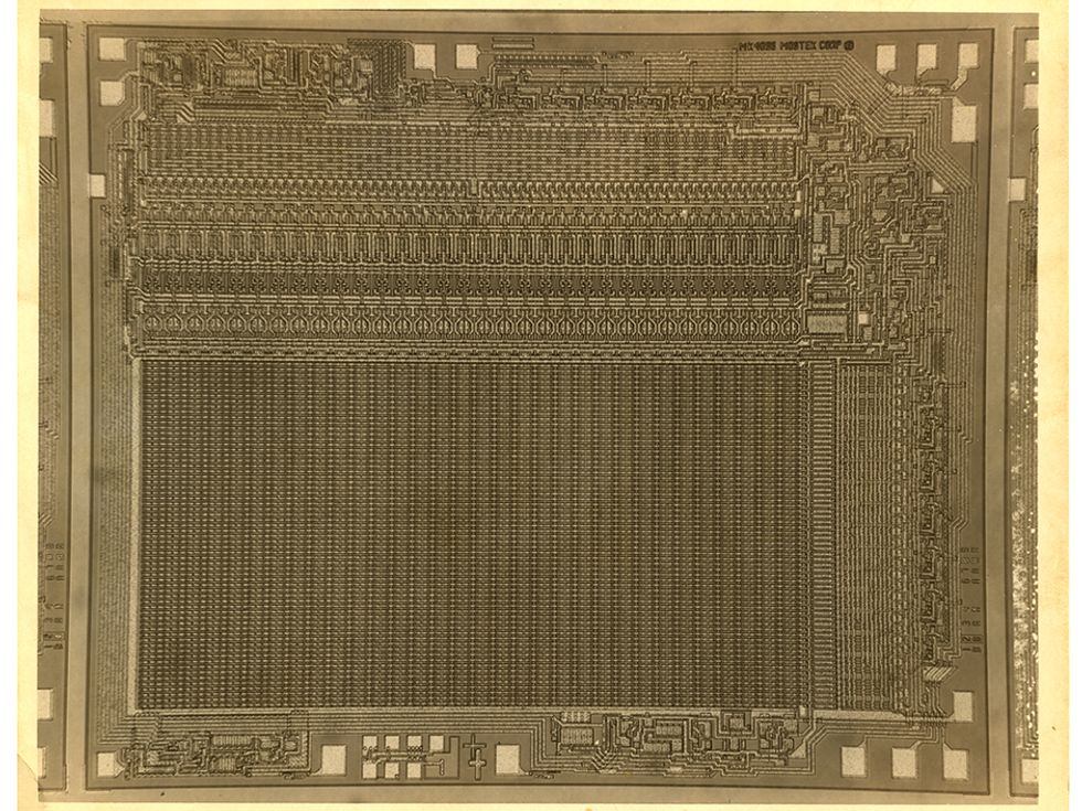 Mostek MK4096 4-Kilobit DRAM chip
