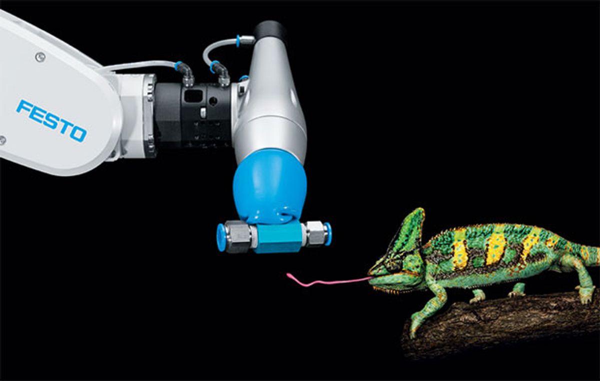 Video Friday: Chameleon Gripper, Swarmie Robots, and Superman With GoPro
