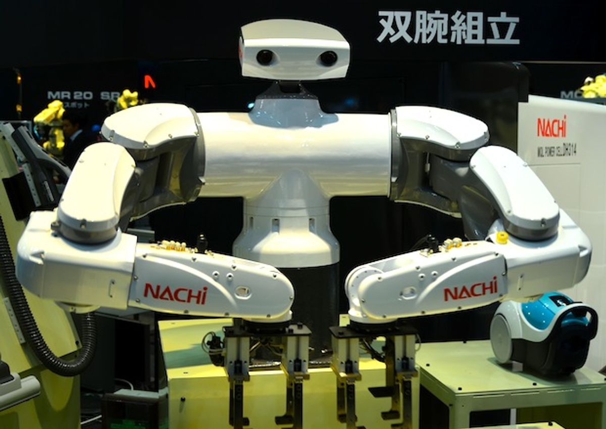 Nachi dual arm robot