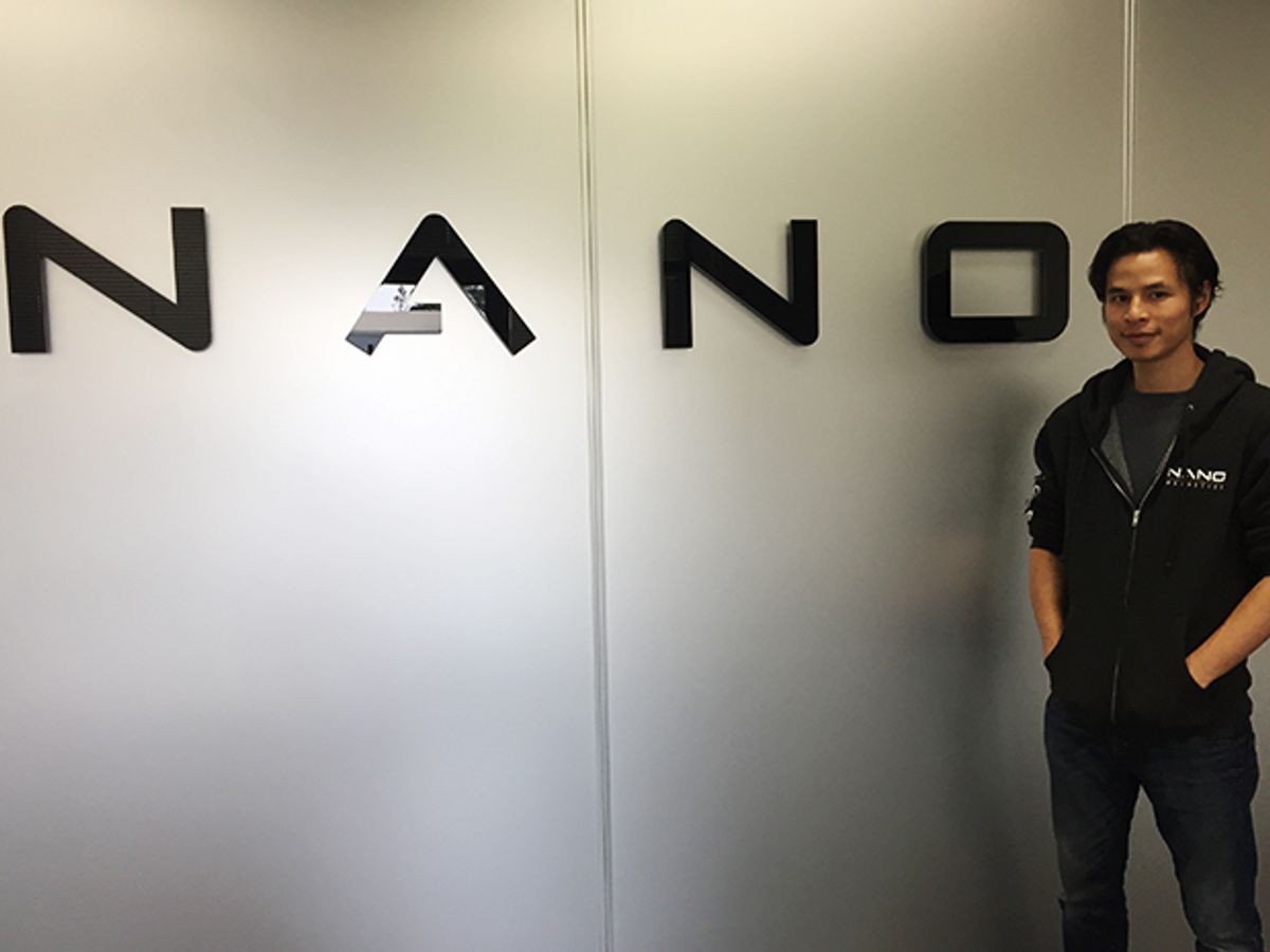 Nanoport Technology's founder and CEO Tim Szeto