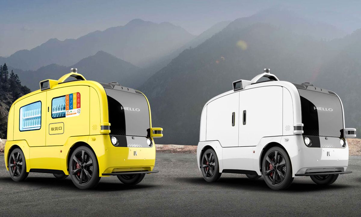 Neolix self-driving delivery vehicles
