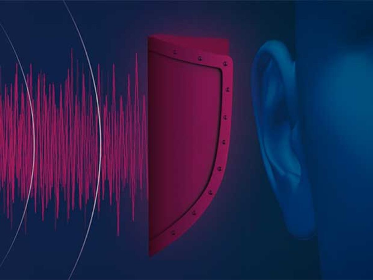New tech predicts crashes and produces noise that protects your hearing.