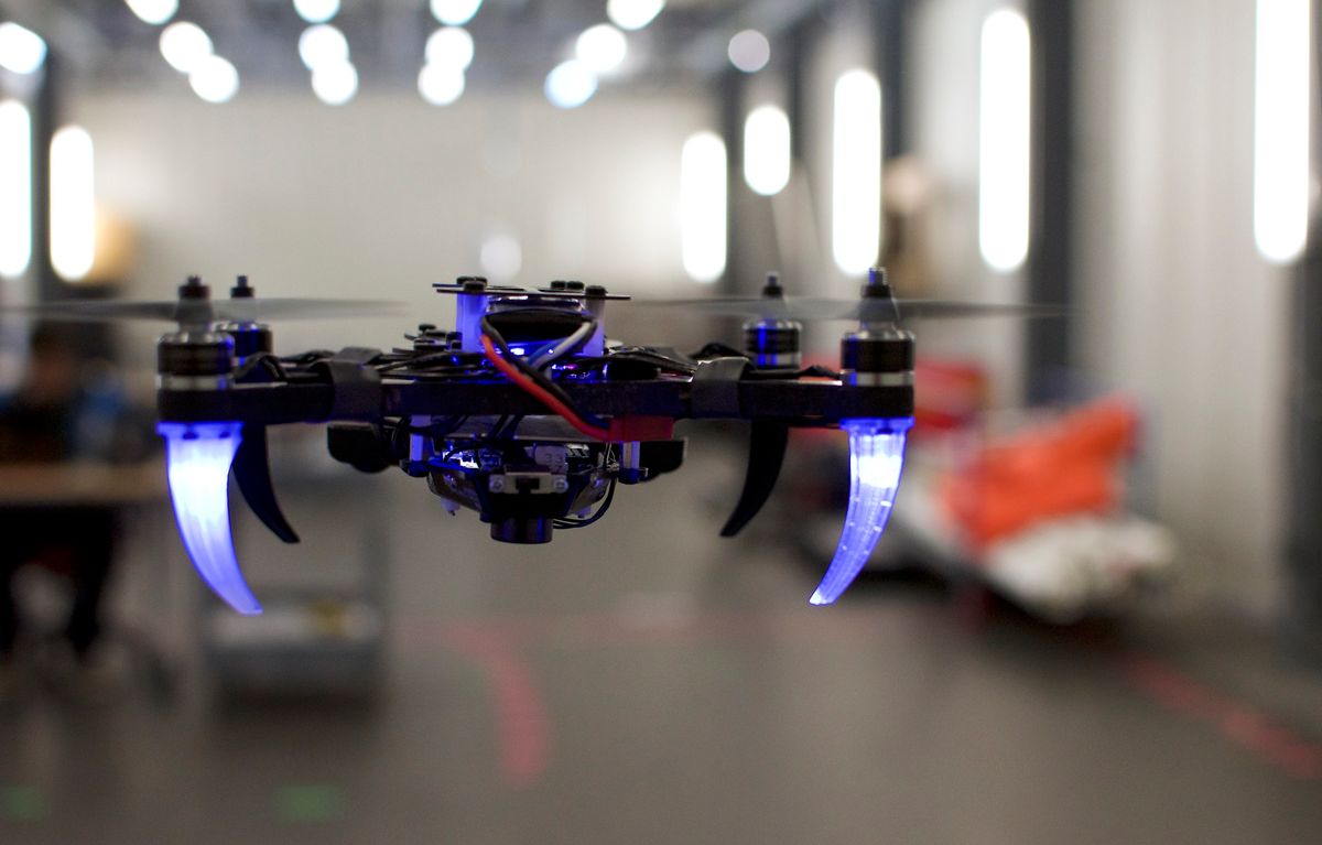 NYU and UPenn eye-tracking controlled drone
