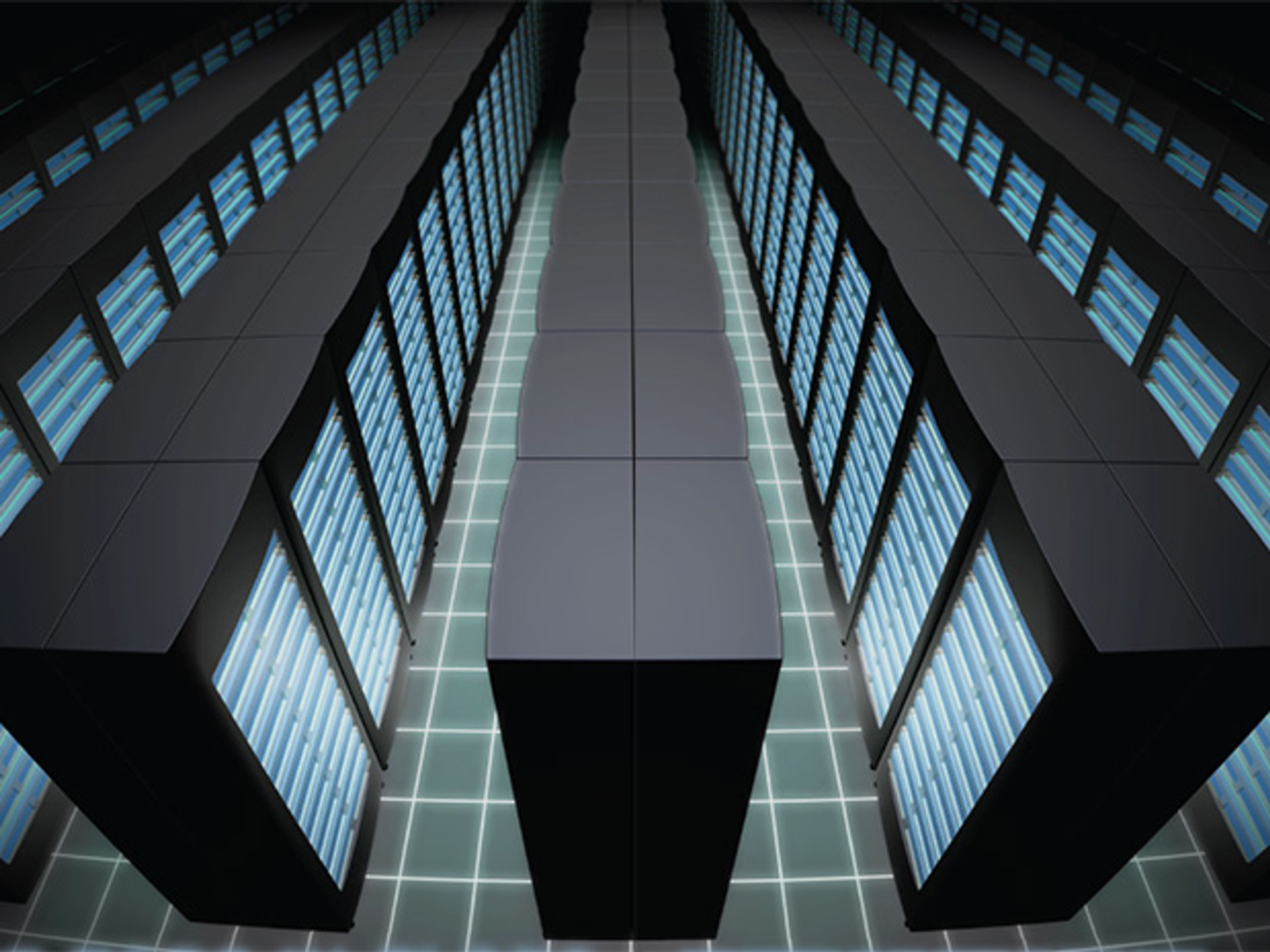 Opening illustration of supercomputers.