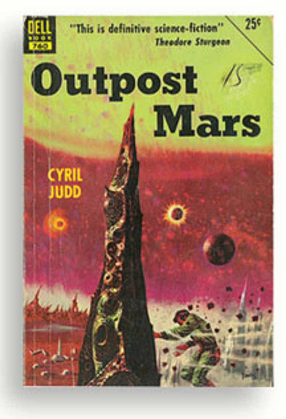 Outpost Mars book cover