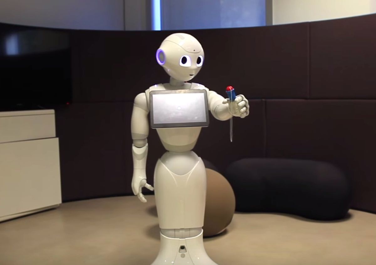 Pepper humanoid robot