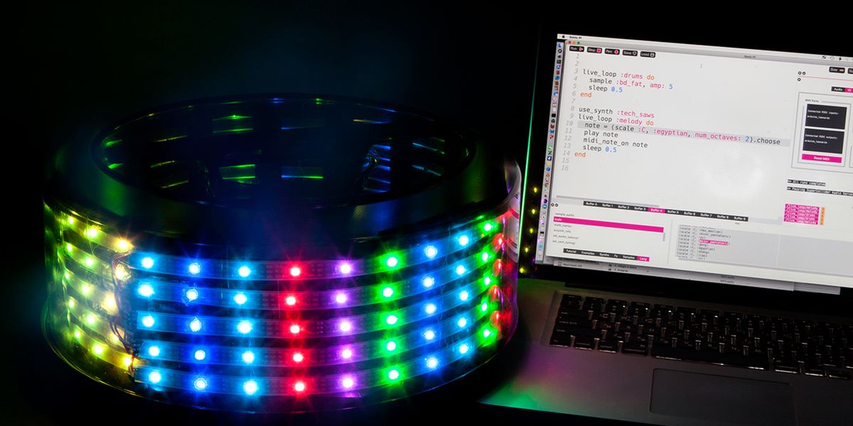 How to Program Electronic Music That Plays as You Code It