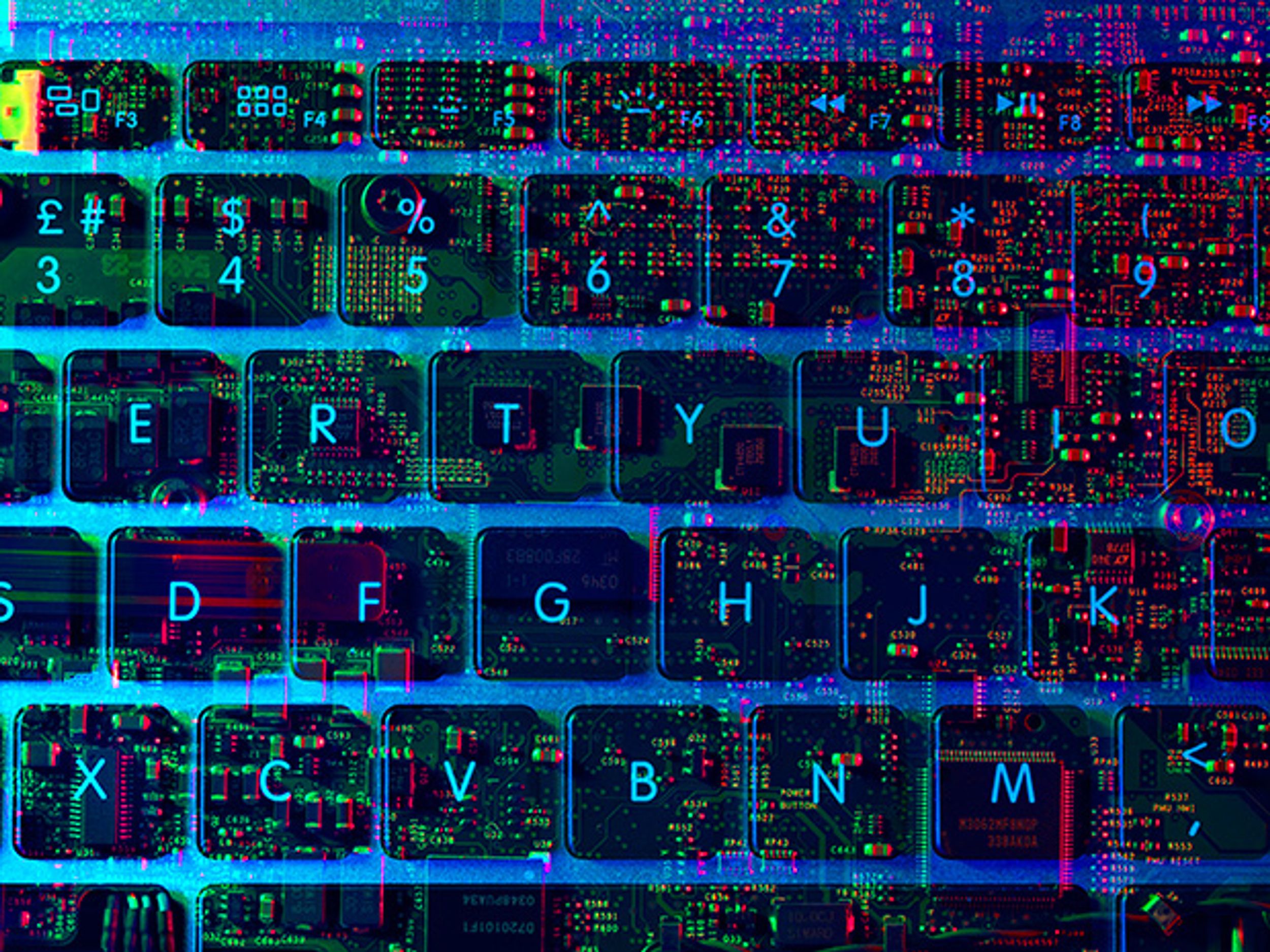photo-illustration of keyboard