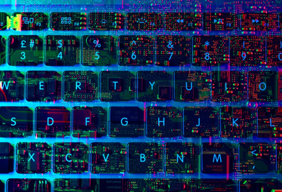 photo-illustration of keyboard
