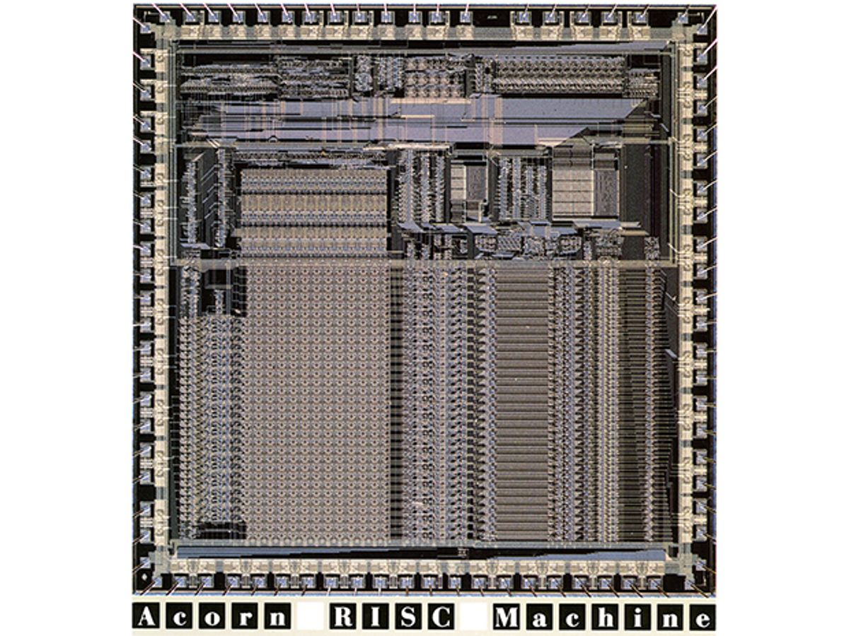 Photo of Acorn Computers ARM1 Processor