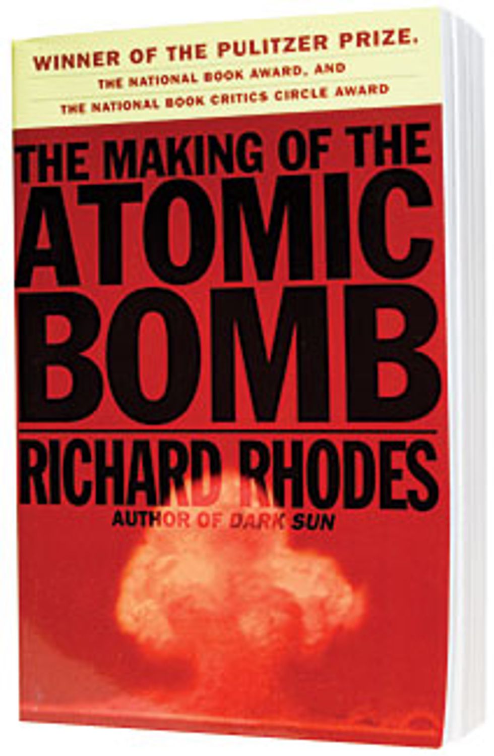 photo of book cover 'The Making of the Atomic Bomb'