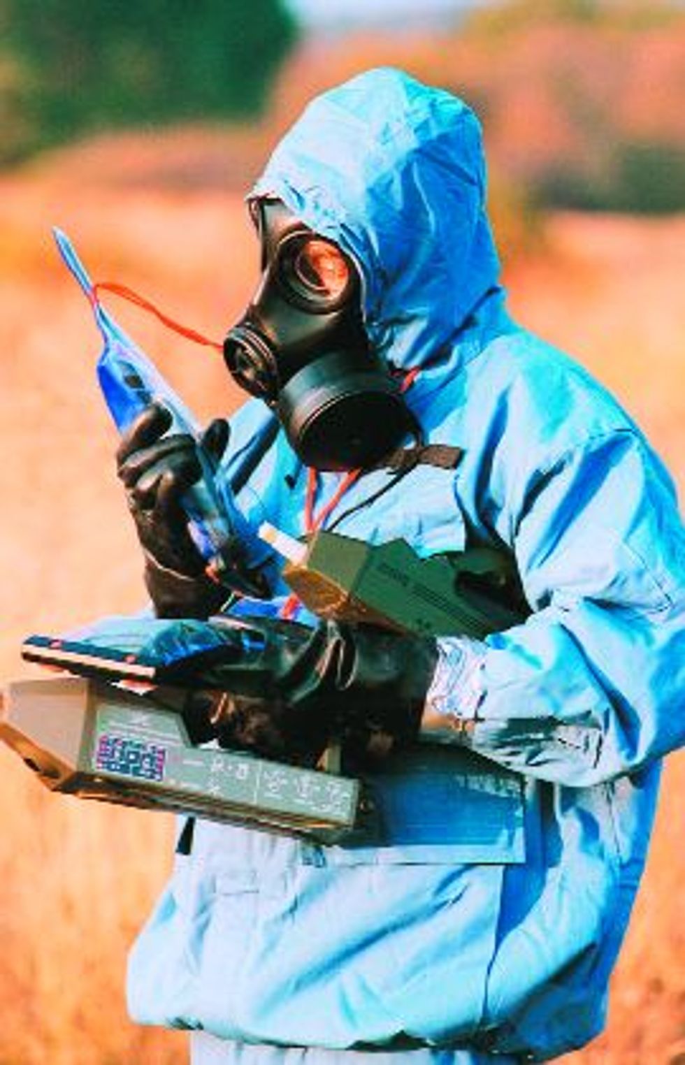photo of chemical weapons inspector