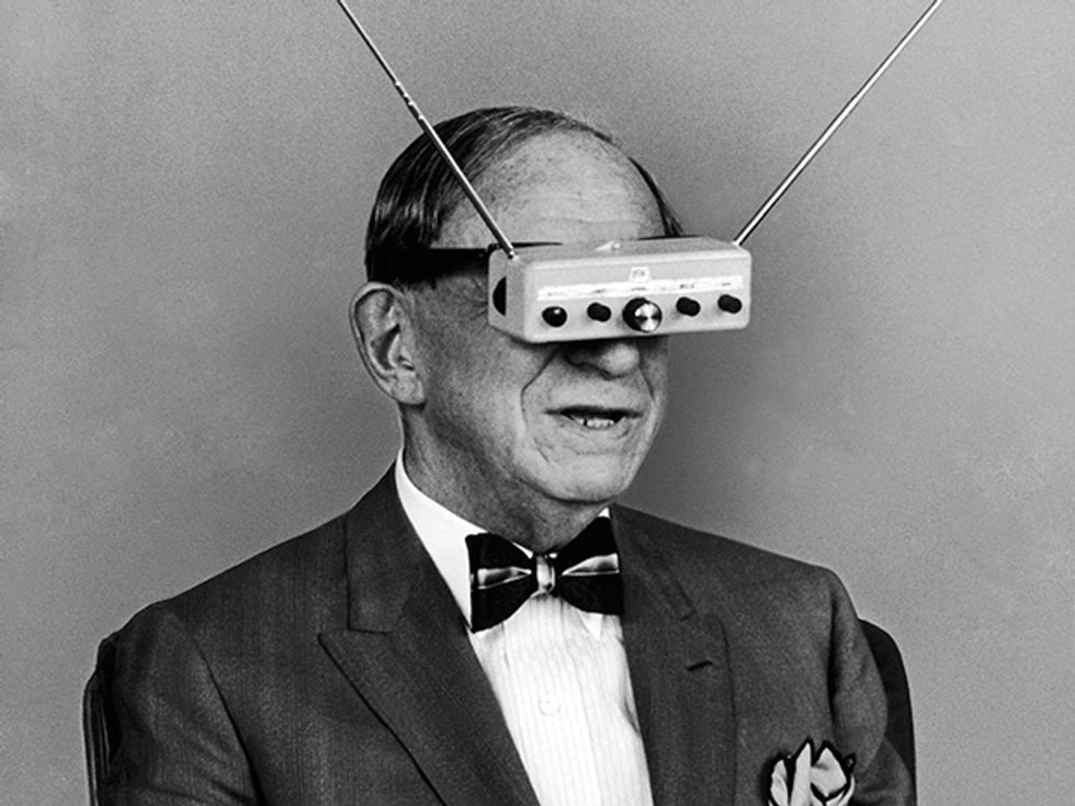 Who invented VR?