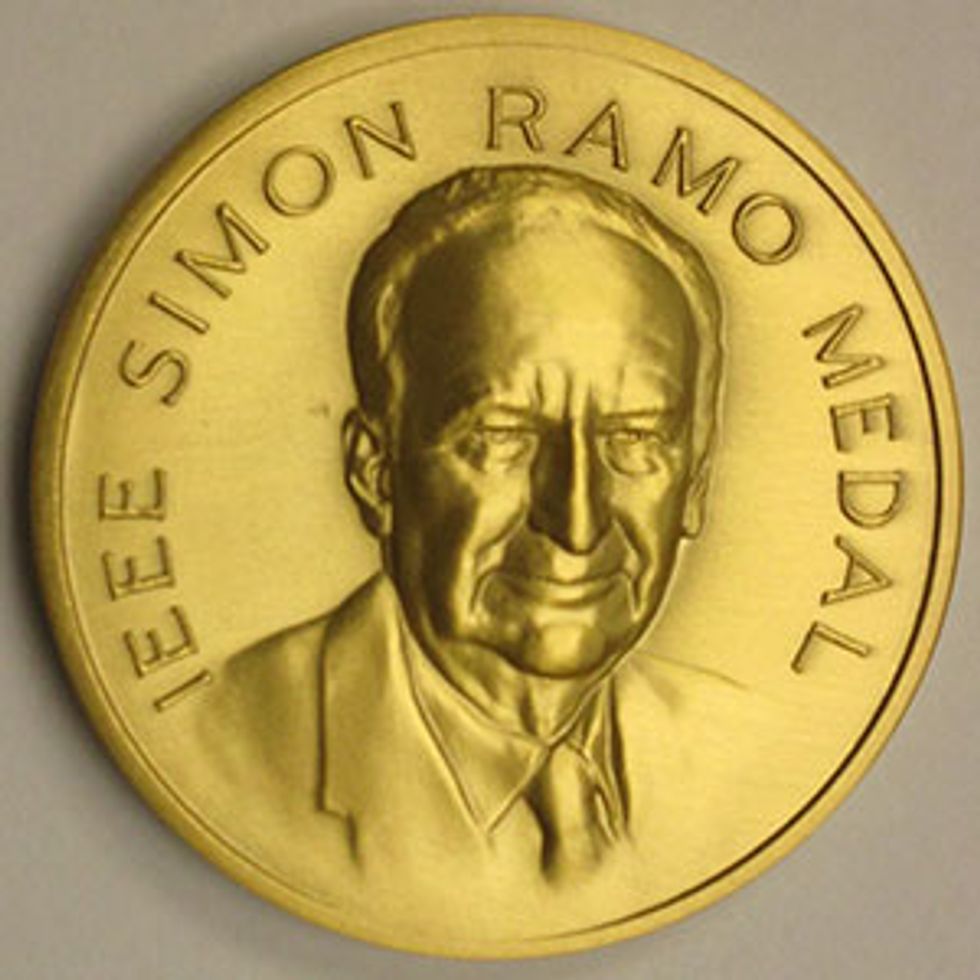 photo of IEEE Simon Ramo Medal