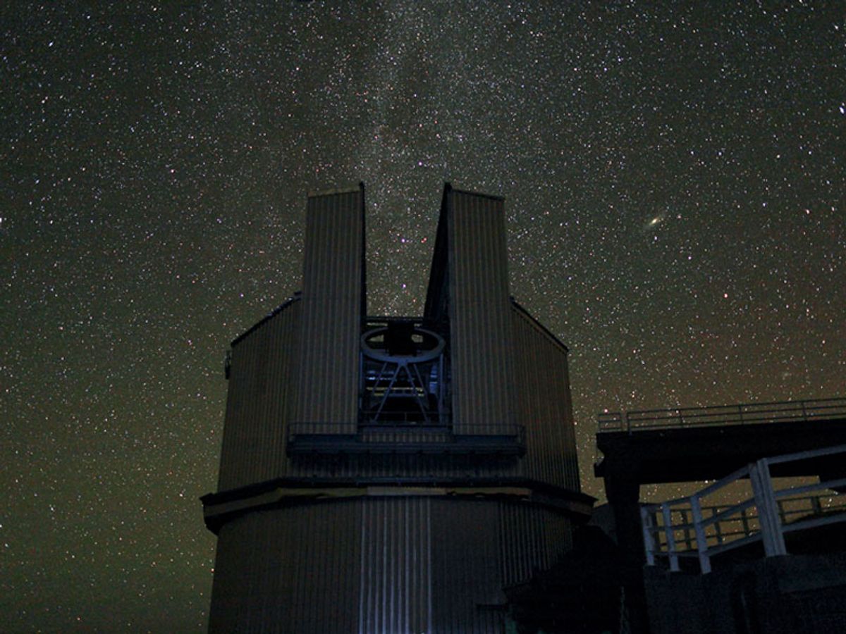 Photo of Italy’s Telescopio Nazionale Galileo on La Palma.