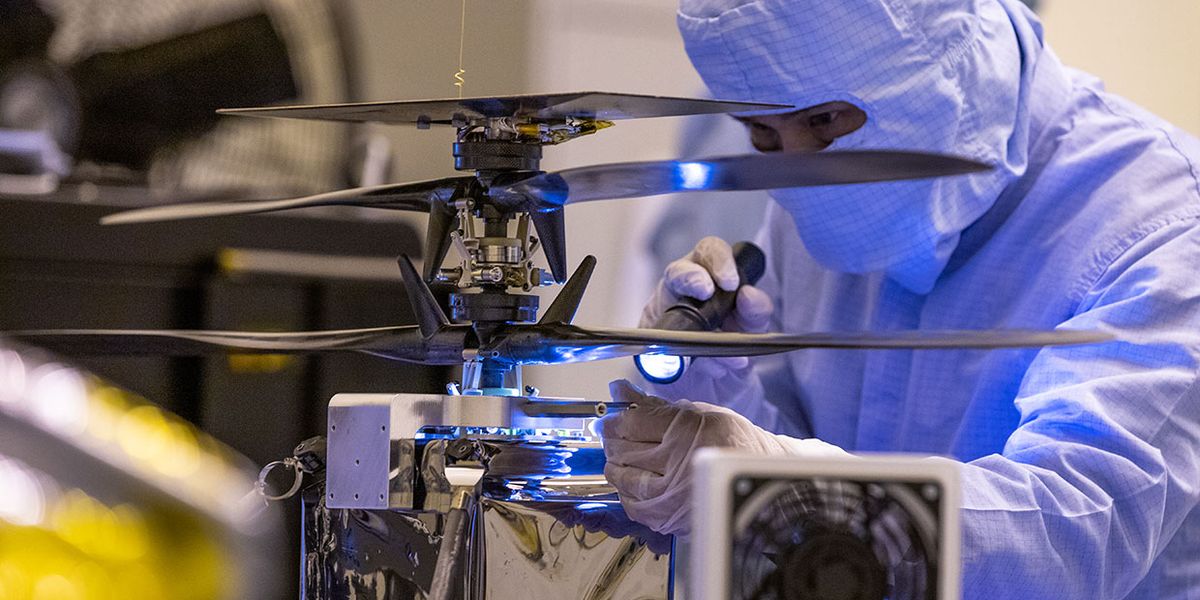 NASA’s Next Mars Rover Will Carry a Tiny Helicopter