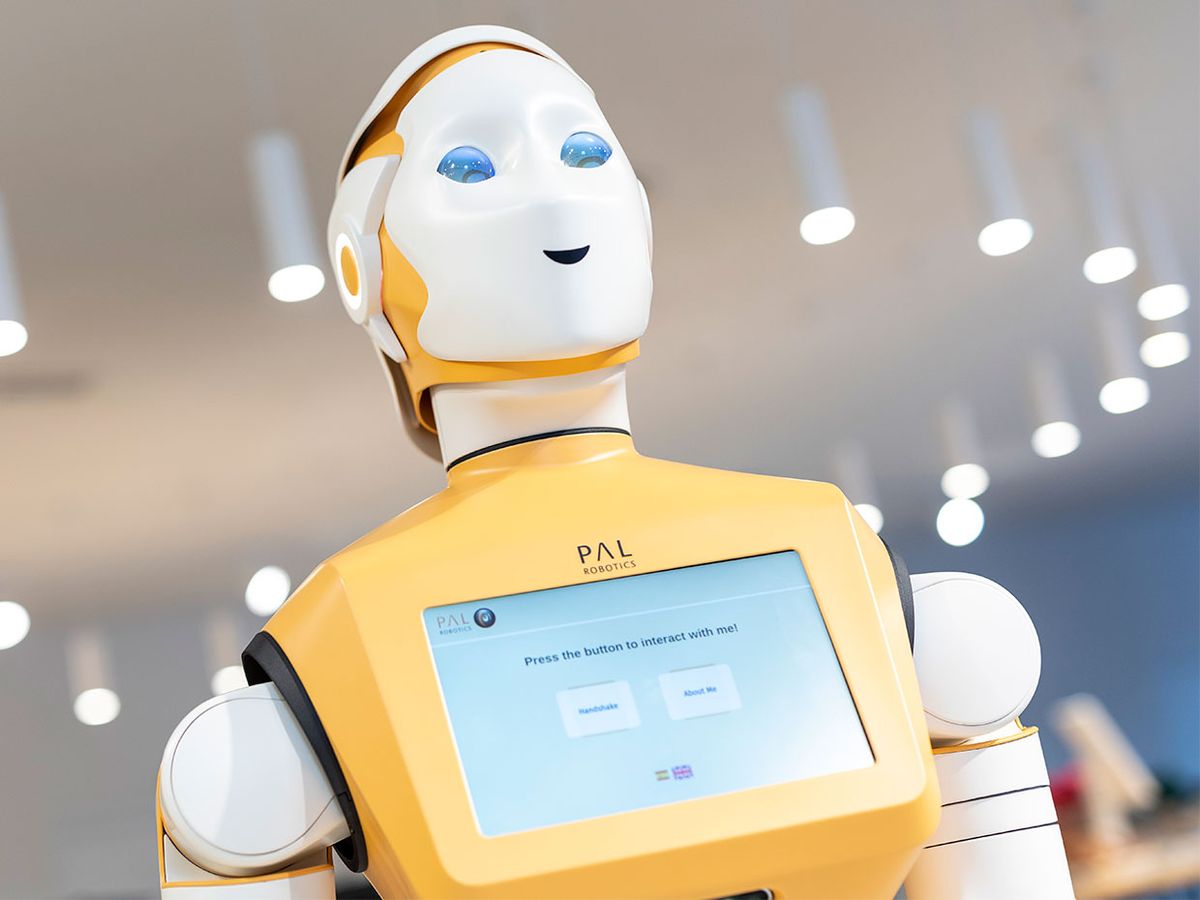 Photo of PAL Robotics ARI robot