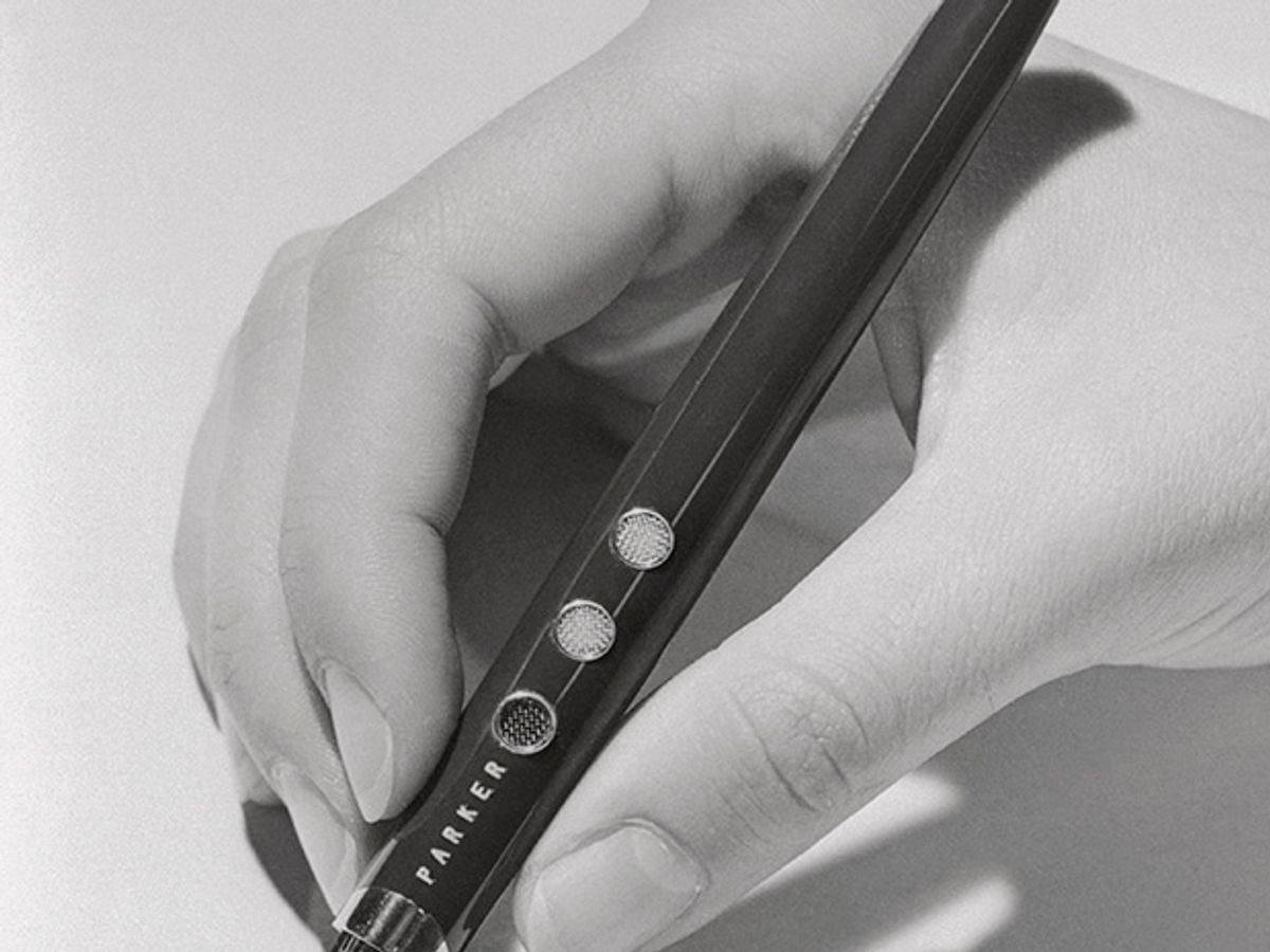 Photo of Parker pen by Alfred Eisenstaedt/The LIFE Picture Collection/Getty Images
