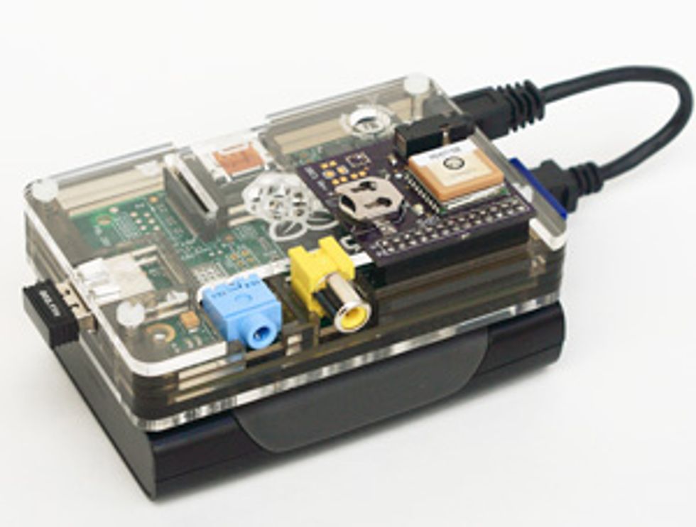 photo of Rasberry Pi with added upgrades