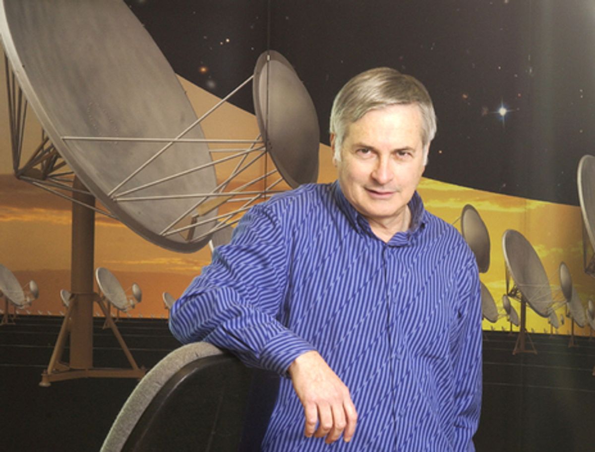 Photo of Seth Shostak, senior astronomer with the SETI Institute.