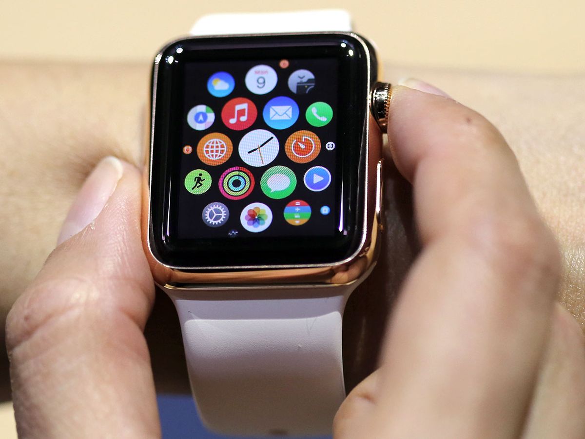 Photo of the Apple watch