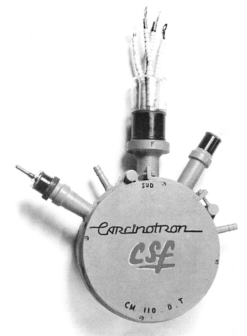 Photo of the Carcinotron
