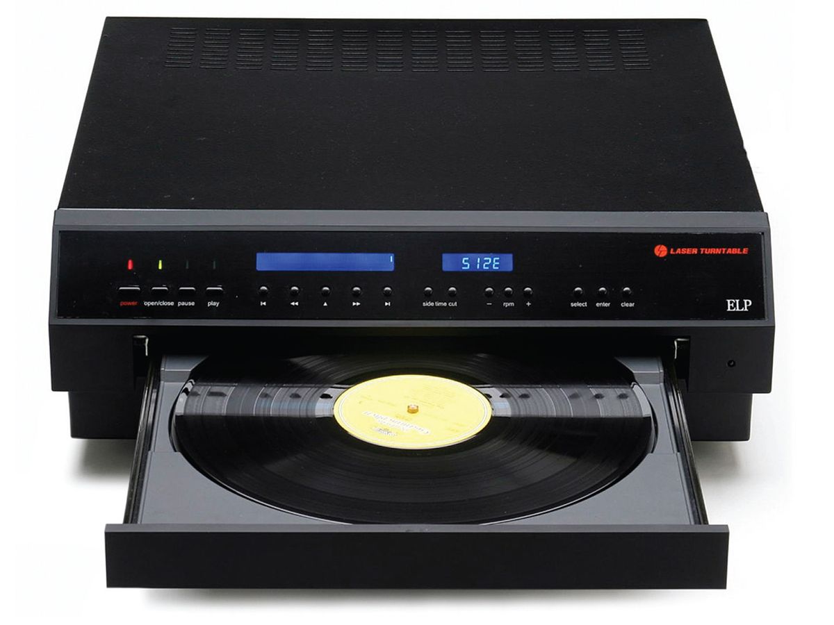 Photo of the ELP Laser Turntable