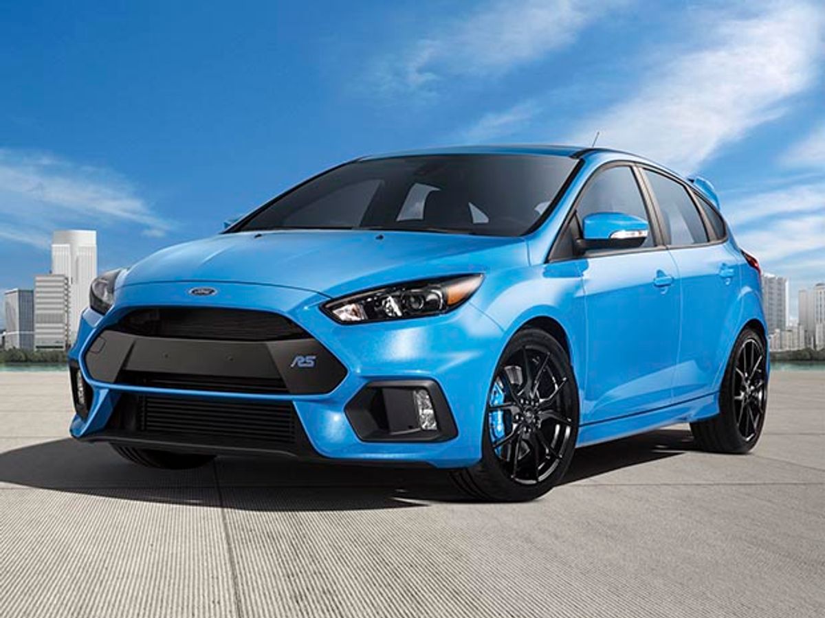 Photo of the Ford Focus RS.