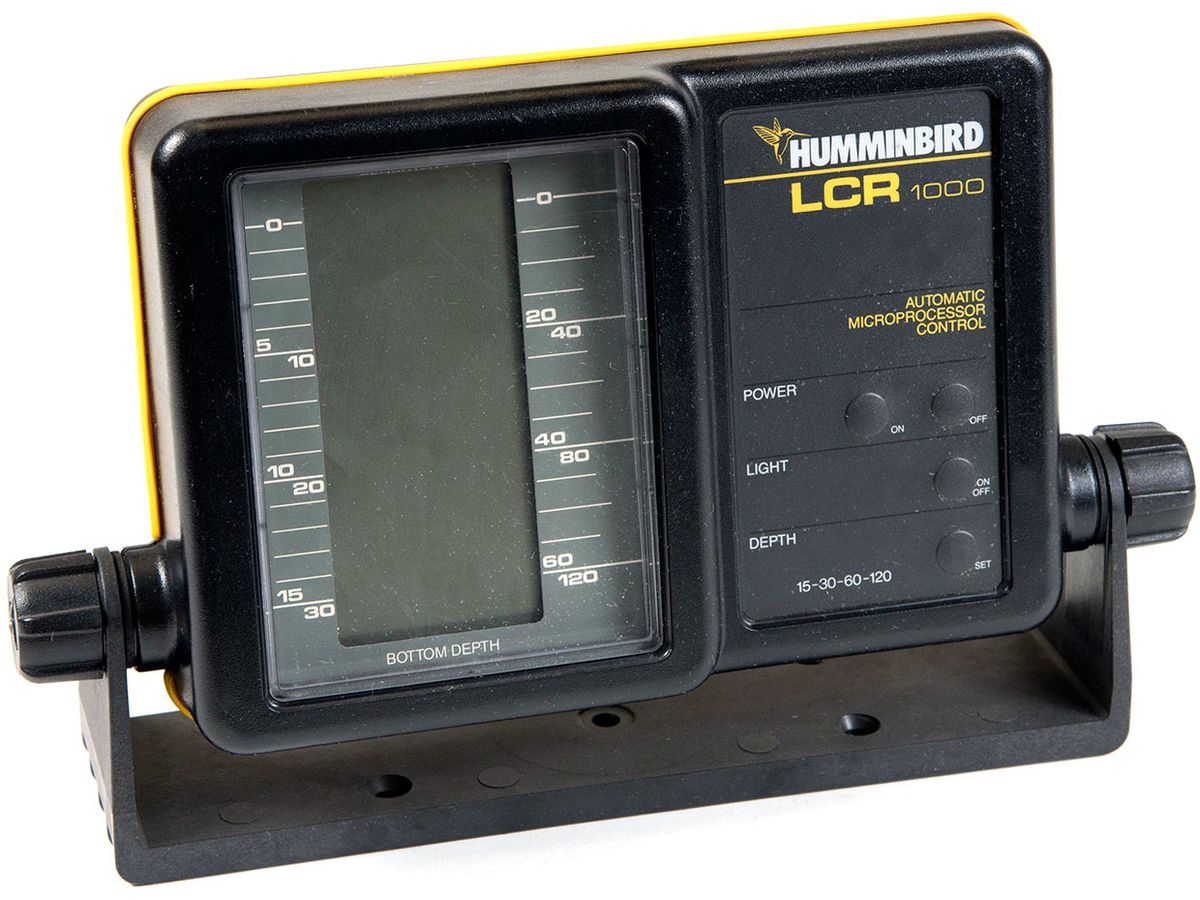 photo of the Humminbird LCR 1000 fish finder
