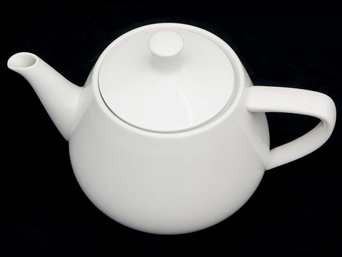 Photo of the Melitta teapot.