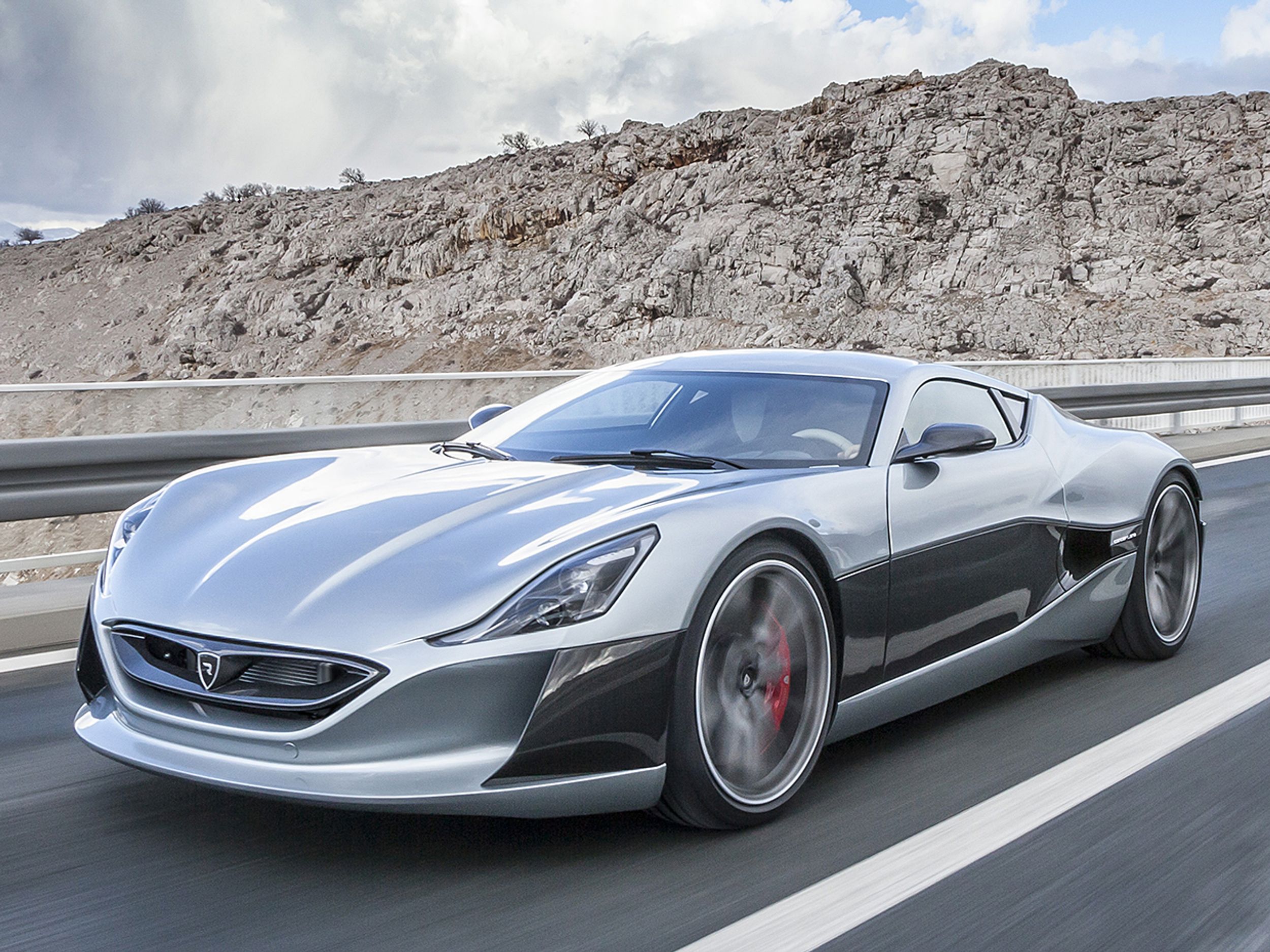 Photo of the Rimac Concept One.