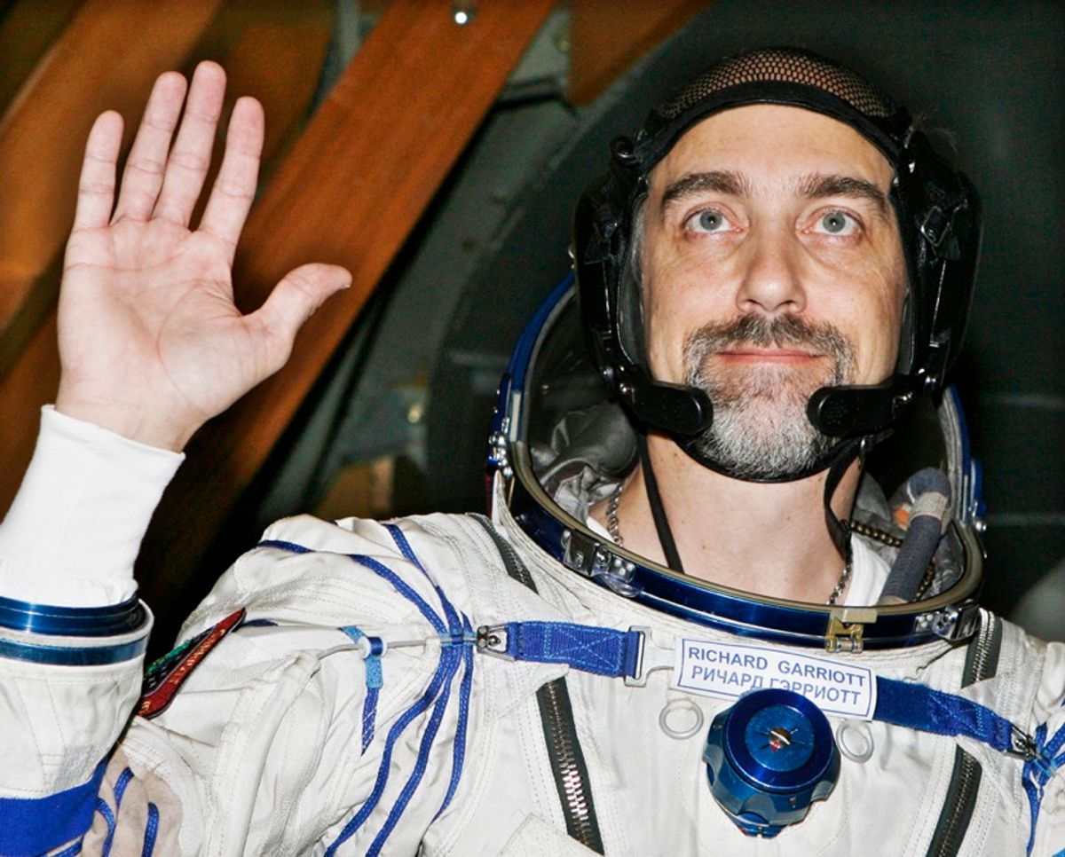 Photo of U.S. space tourist Richard Garriott