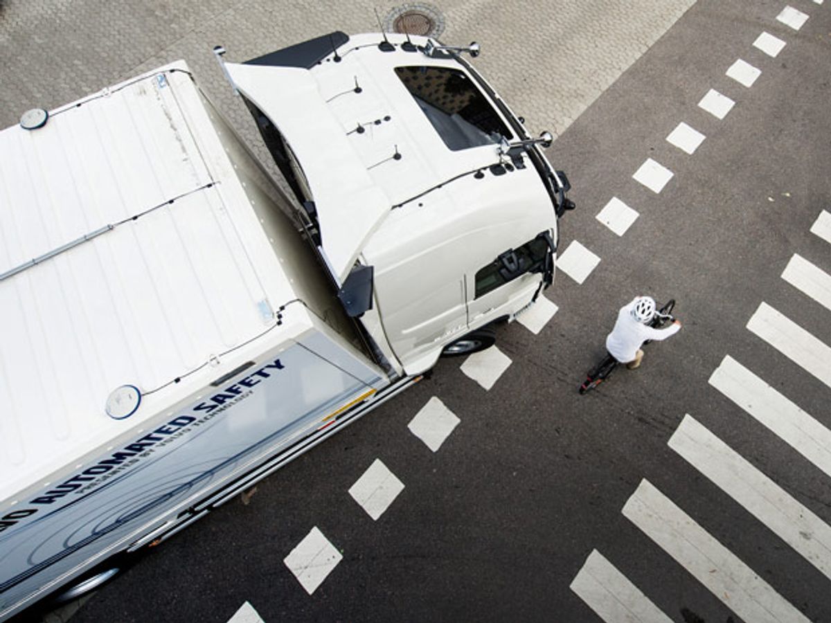 Volvo Tech Makes Trucks Smart Enough to Not Run You Over